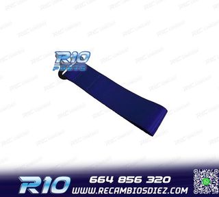 CINTA DE REMOLQUE AZUL EN TELA
