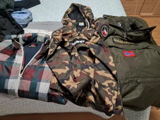 4 Giacche imbottite vari colori