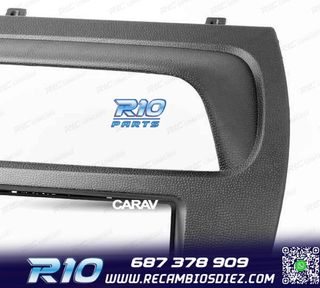 MARCO NEGRO RADIO 2-DIN PARA HONDA CIVIC HATCHBACK 06-11