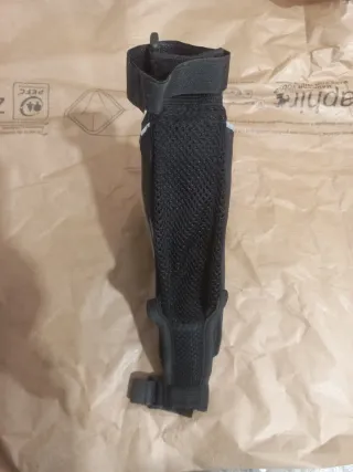 Bolsa herramientas bici triangular negra