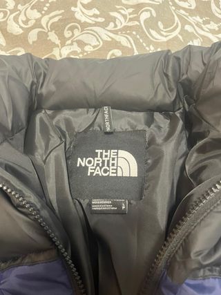 Chaqueta The North Face plumifero azul/negra