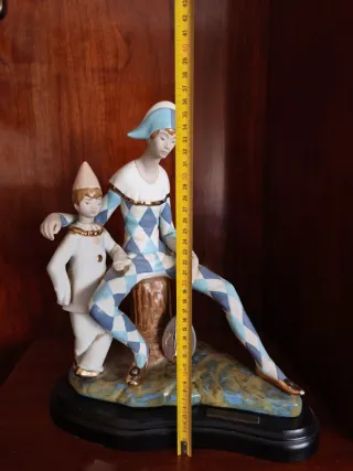 Figura Porcelana Turís Valencia Arlequín