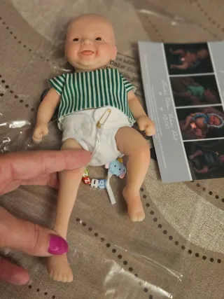 Bebé Reborn Silicona 20cm