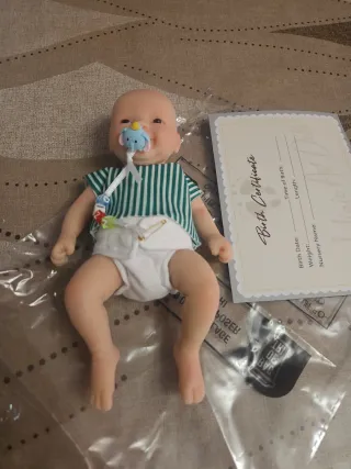 Bebé Reborn Silicona 20cm