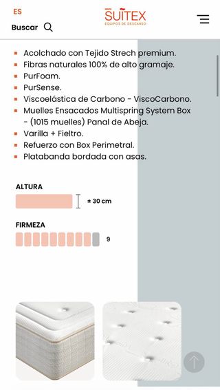 Dormitorio completo Suitex/ se vende por separado