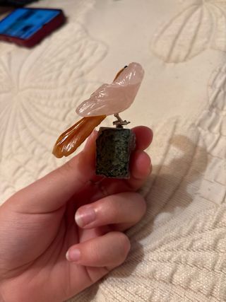 Figura Cacatúa Mineral