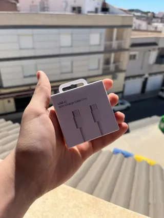 Cargador Apple tipo C a tipo C