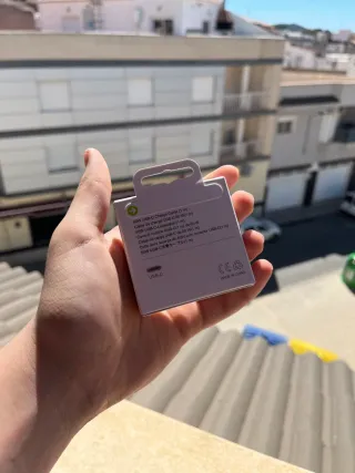 Cargador Apple tipo C a tipo C