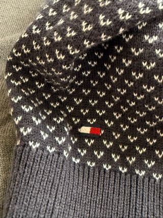 Maglia Tommy Hilfiger Uomo M Cotone Pima Blu