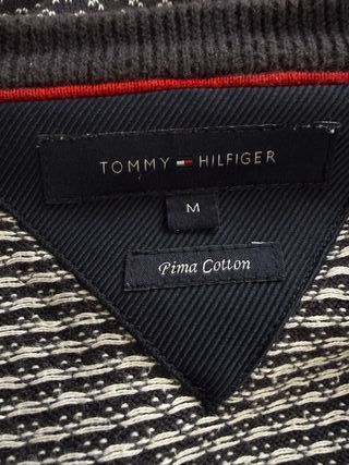 Maglia Tommy Hilfiger Uomo M Cotone Pima Blu