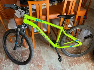 Bicicleta Rockrider 100 Verde