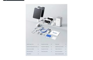 Cámaras Reolink 4K Argus 4 Pro + Panel Solar