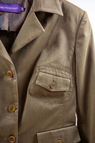 Giacca donna Metradamo verde oliva taglia 48