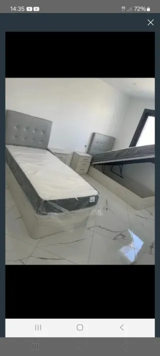 Canapés abatibles y colchones viscoelástico