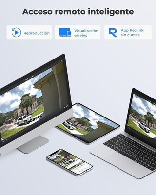 Cámara Vigilancia 4K WiFi 6 PTZ Doble Lente NUEVA