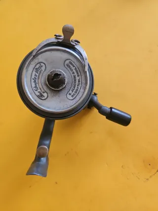 Carrete ALLCOCK Duplex Reel Antiguo      1933