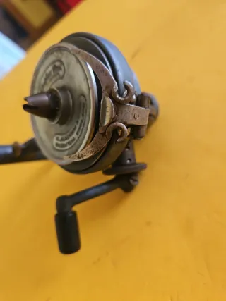 Carrete ALLCOCK Duplex Reel Antiguo      1933