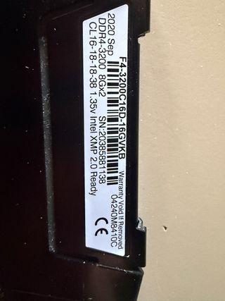 4x8GB DDR4 3200MHz CL16 G.SKILL RIPJAWS V