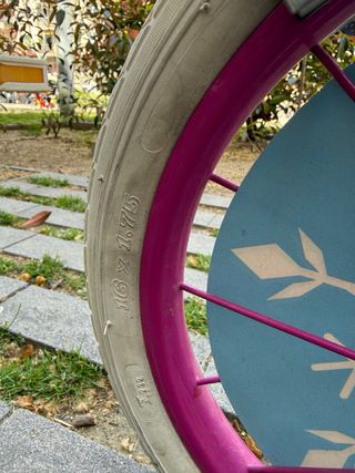 Bicicleta Frozen niña con ruedines