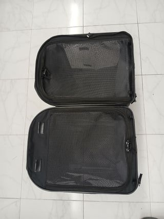 wakytu Transportador portátil 2 en 1 para Mascotas para Perros medianos, Gatos Grandes, 2 Gatos, Juego de jaulas Dobles de Viaje