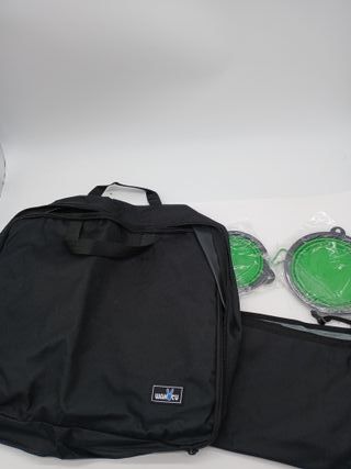 wakytu Transportador portátil 2 en 1 para Mascotas para Perros medianos, Gatos Grandes, 2 Gatos, Juego de jaulas Dobles de Viaje