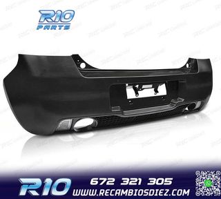 PARAGOLPES TRASERO SUZUKI SWIFT 05-10