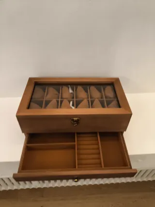 Scatola portaorologi per 12 pezzi