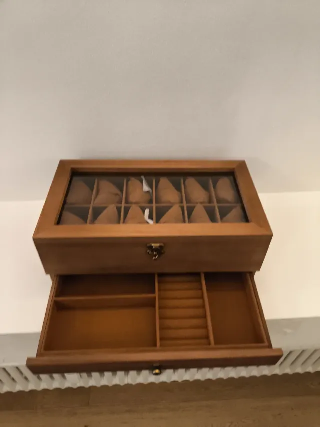 Scatola portaorologi per 12 pezzi