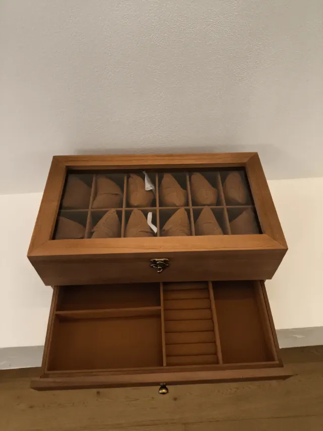 Scatola portaorologi per 12 pezzi