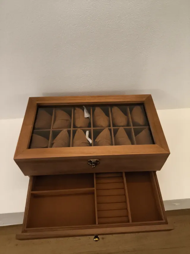 Scatola portaorologi per 12 pezzi