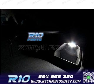 KIT 10 BOMBILLAS LED INTERIOR ACCESORIOS DE ASIENTO PARA SEA