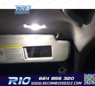 KIT 10 BOMBILLAS LED INTERIOR ACCESORIOS DE ASIENTO PARA SEA