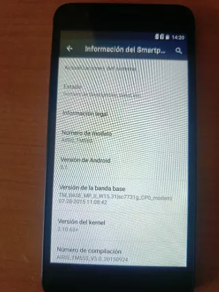 Teléfono AIRIS TM55S Negro