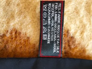 Sciarpina uomo seta elegante