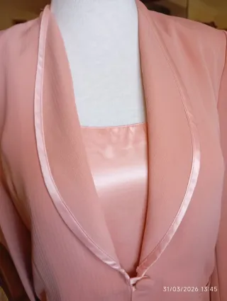 Traje de verano 3 piezas rosa