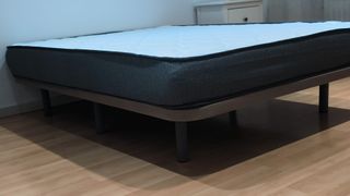 CAMA BASE TAPIZADA + COLCHON