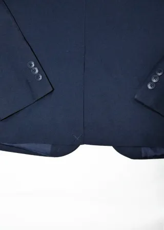 Abito elegante uomo blu taglia 48