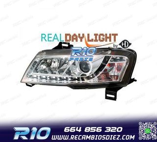 FAROS PARA FIAT STILO 01-08 FONDO CROMO