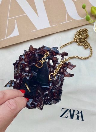 Bolso Zara pedrería