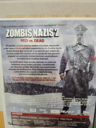 Lote  Saga Zombis Nazis DVD
