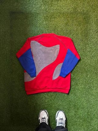 Sudadera Carhartt Roja y Azul Talla XL