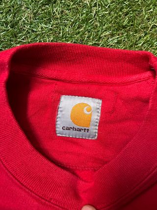 Sudadera Carhartt Roja y Azul Talla XL