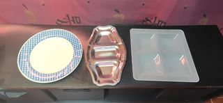 Lote 3 Bandejas: Krosno 30x30cm + 2 Regalo