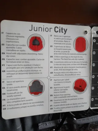 Sacco universale Nuvita Junior City