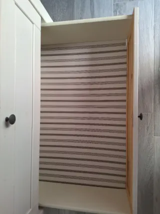 Cómoda con Cambiador madera blanco