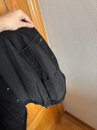 Cazadora vaquera Caster negra