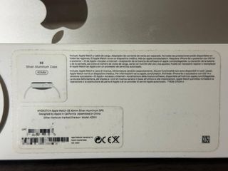 Apple Watch SE 40mm Plata/Gris Espacial