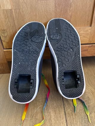 Heelys Negras con Ruedas Extraíbles