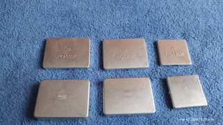 Cajitas ROLEX de aluminio