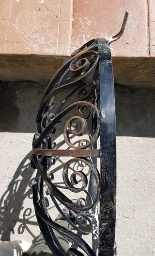 Reja de forja decorativa